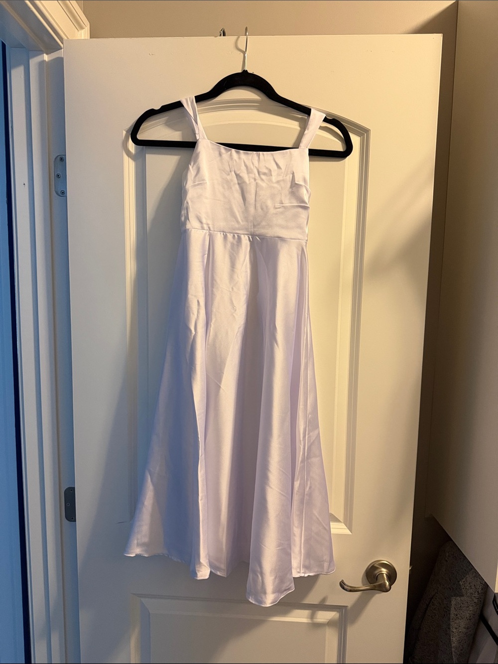 torrid White Satin Strappy Formal Dress for Girls